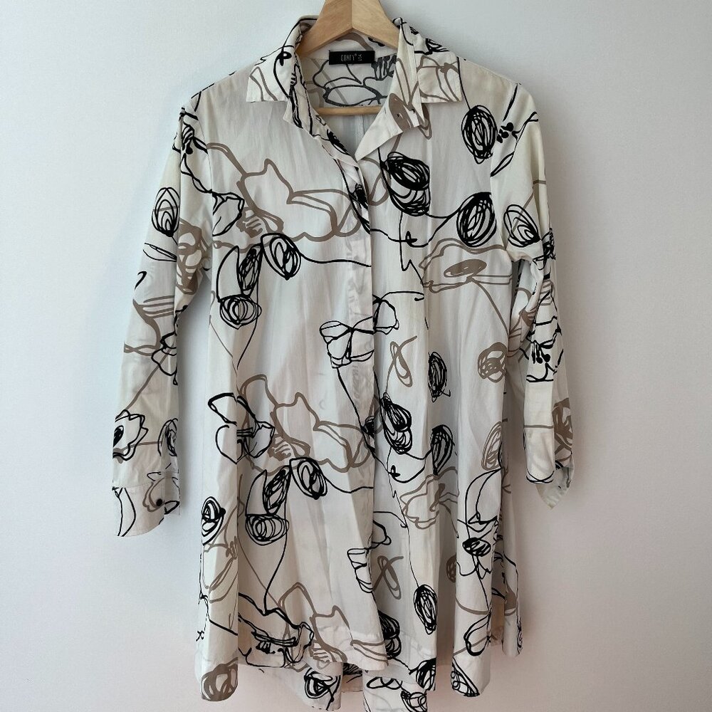 Women's ComfyUSA button down blouse